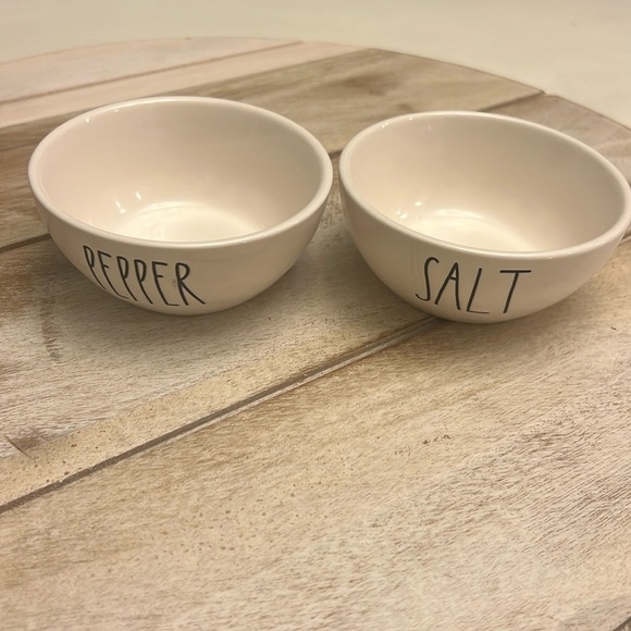 Rae Dunn Other - Rae Dunn - Salt and Pepper Bowls - Ceramic